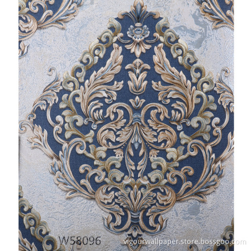 1.06M PVC Wallpaper Home Decoration Classic Design Wallpaper